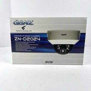 Ganz ZN-D2024 IP Dome Security Camera ONLY – New Open Box – No Mount/Hardware